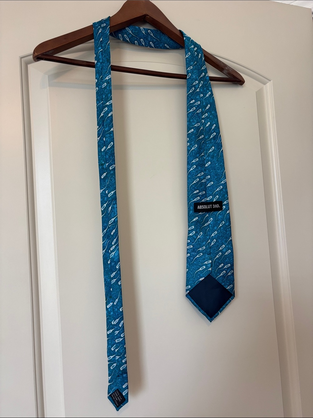 1997 100% Silk Tie “Absolut Dad” by Absolut Vodka
